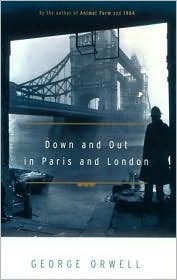 Down and out in Paris and London by George Orwell: Book Cover